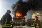 آتش‌سوزی واحد آروماتیک زیرمجموعه "فارس" اطفا شد