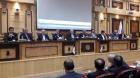 حضور ظریف در نشست هیات نمایندگان اتاق بازرگانی ایران